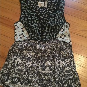 Anthropologie Akemi & Kin print blouse